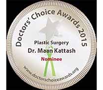 award-doctors-choice-award-2015-Dr-Maan-Kattash-plastic-surgeon